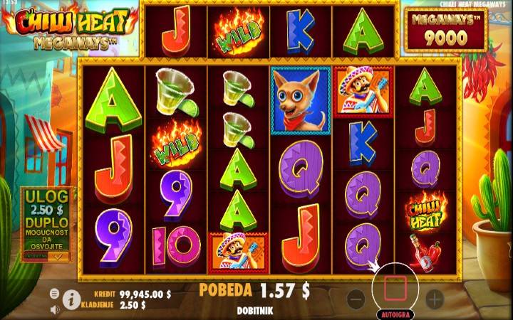 džoker-online casino bonus-chilli heat megaways
