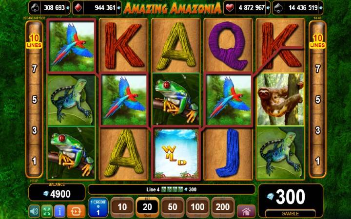 džoker-amazing amazonia-online casino bonus-kockanje