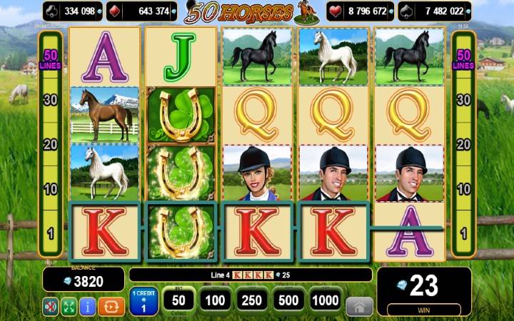 Džoker-online casino bonus-50 horses-egt