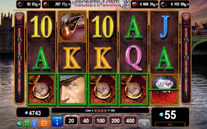 The Secrets of London-online casino bonus-egt-džoker
