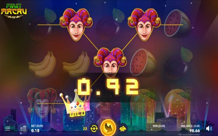 džoker-online casino bonus-fruit macau