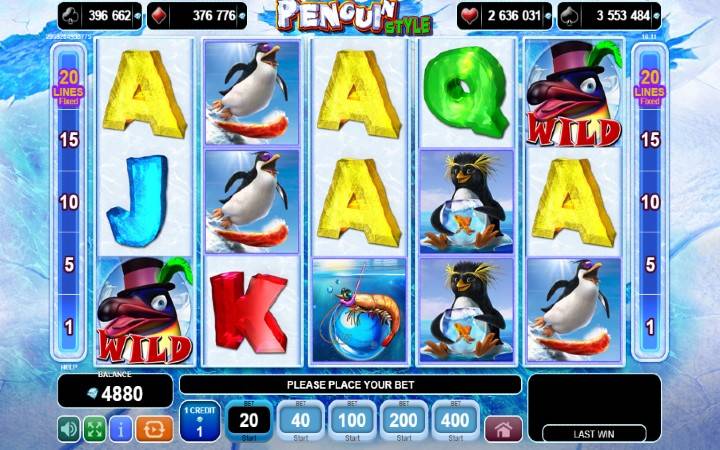 Penguin Style-online casino bonus-egt