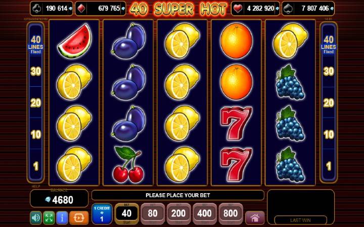 40 Super Hot-online casino bonus-EGT