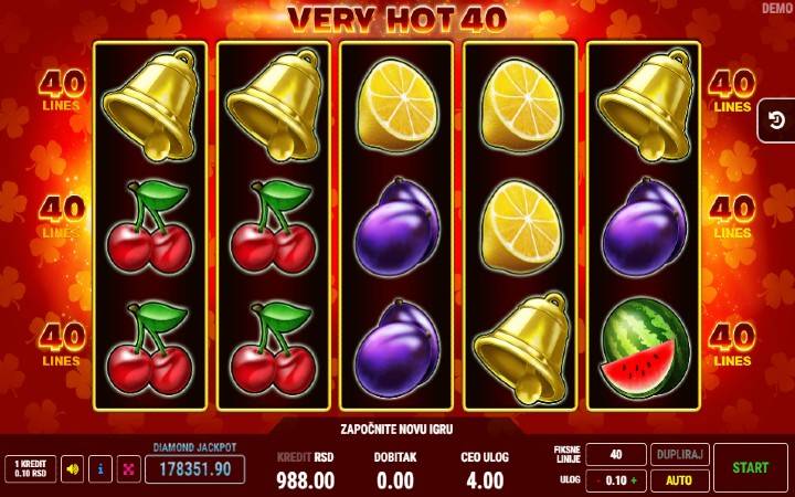Very Hot 40-online casino bonus-fazi