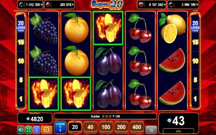 scatter-online casino bonus-super 20-egt