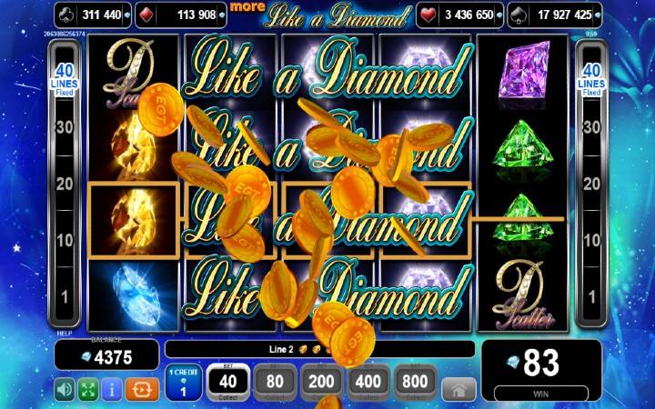 More Like a Diamond-online casino bonus-kockanje-egt