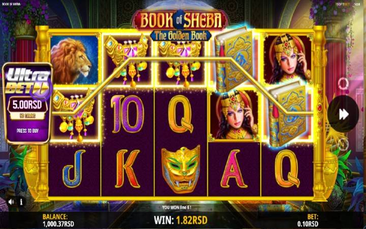 Džoker-online casino bonus-book of sheba-isoftbet