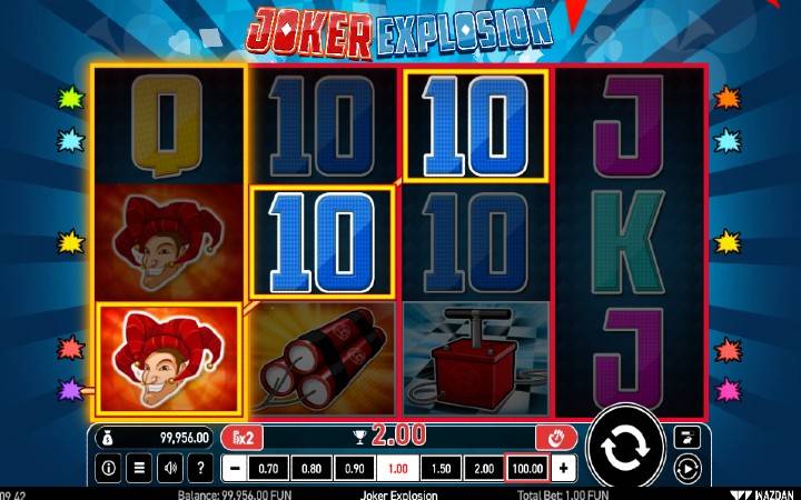 Online casino bonus-kockanje-Joker Explosion