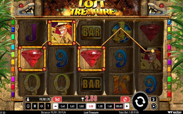 Lost Treasure-online casino bonus-džoker-wazdan
