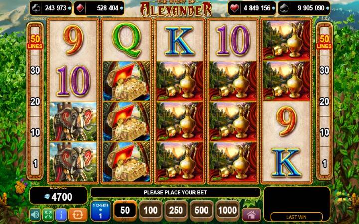 The Story of Alexander-online casino bonus-egt