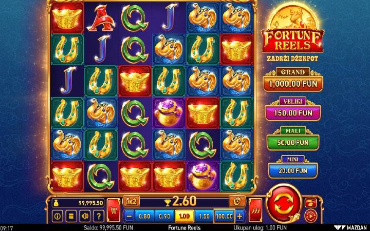 Fortune Reels-online casino bonus-wazdan
