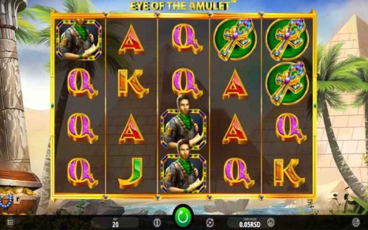 Eye of the Amulet-online casino bonus-iSoftBet