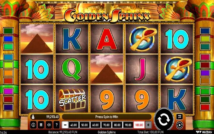 Golden Sphinx-online casino bonus-wazdan