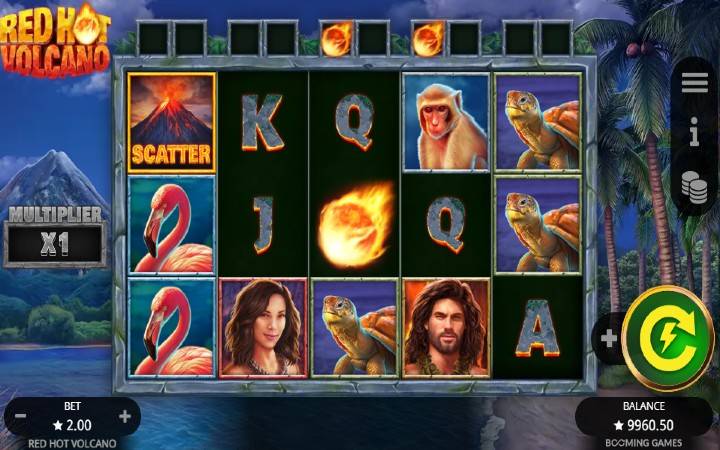 Red Hot Volcano-online casino bonus-booming