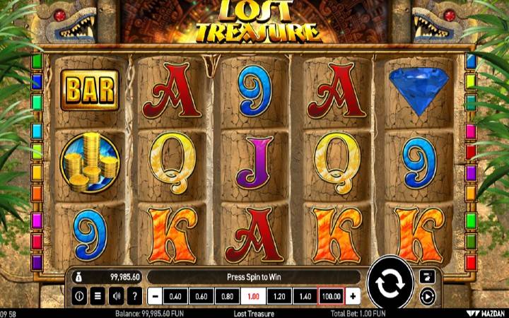 Lost Treasure-wazdan-online casino bonus