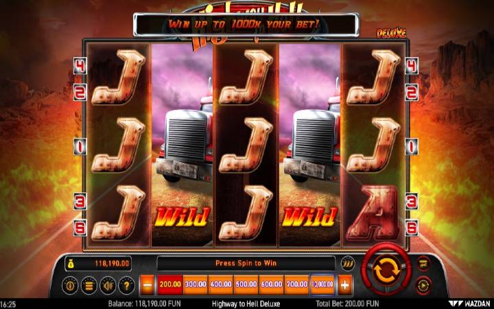 bonus-highway to hell deluxe-wazdan