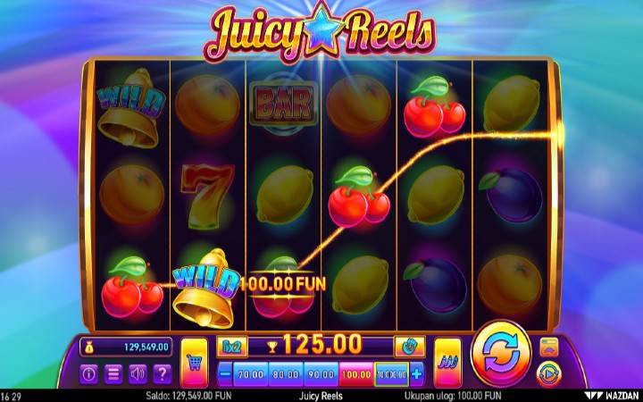 džoker-online casino bonus-juicy reels-wazdan