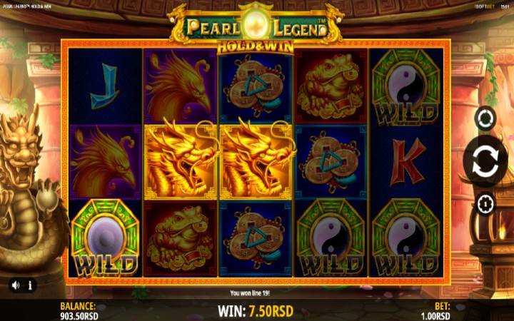 Džoker-pearl legend hold and win-online casino bonus