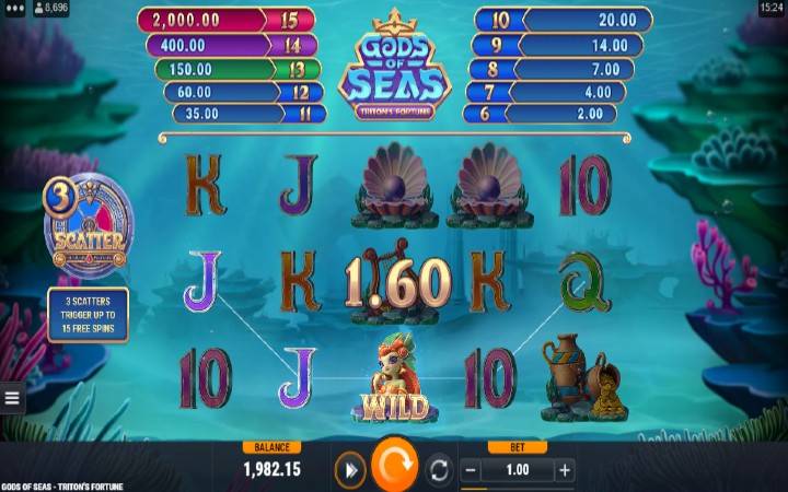Džoker-online casino bonus-gods of seas tritons fortune