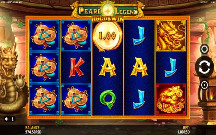 Pearl Legend Hold and Win-iSoftbet-online casino bonus