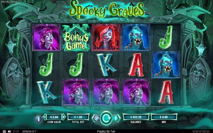 Spooky Graves-online casino bonus-GameArt