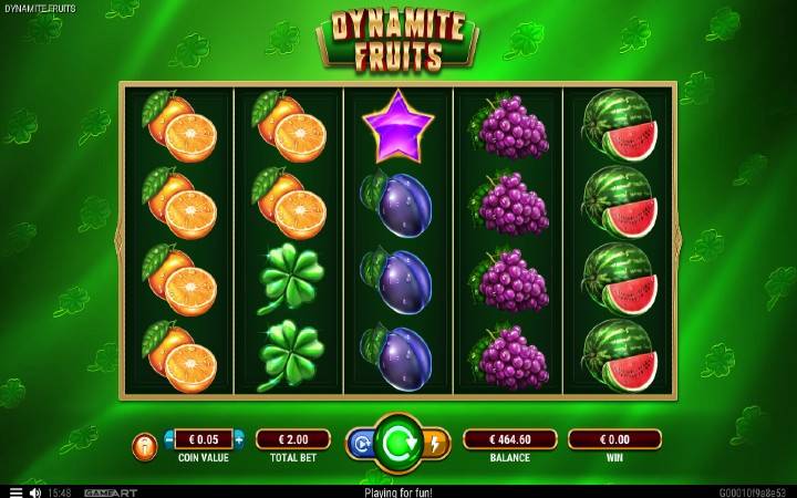 Dynamite Fruits-online casino bonus-kockanje-GameArt