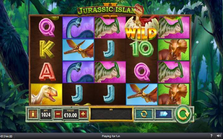 jurassic island 2-online casino bonus-playtech