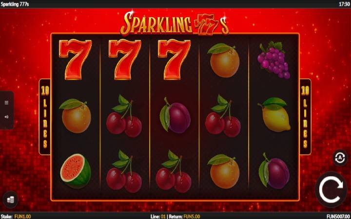 Lucky 7-online casino bonus-kockanje-Sparkling 777s