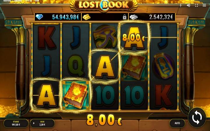 Džoker-knjiga-džekpot-lost book-fazi-egipat-online casino bonus