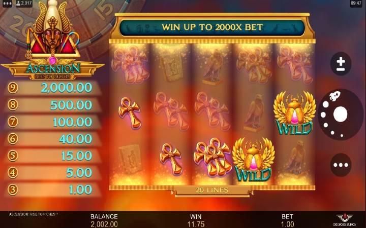 Džoker-online casino bonus-kockanje-ascension rise to riches-microgaming