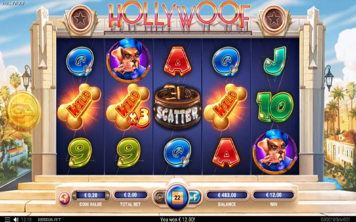 Džoker-online casino bonus-Hollywoof-GameArt
