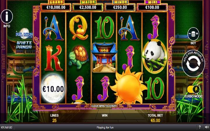 Full Moon White Panda-online casino bonus-playtech