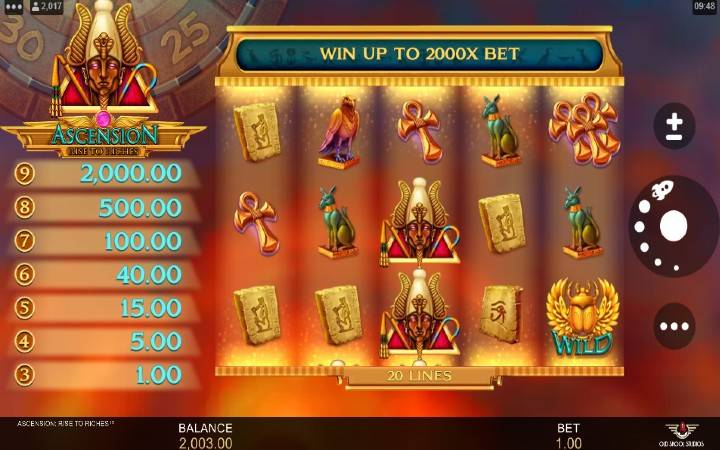 Ascension Rise To Riches-online casino bonus-microgaming
