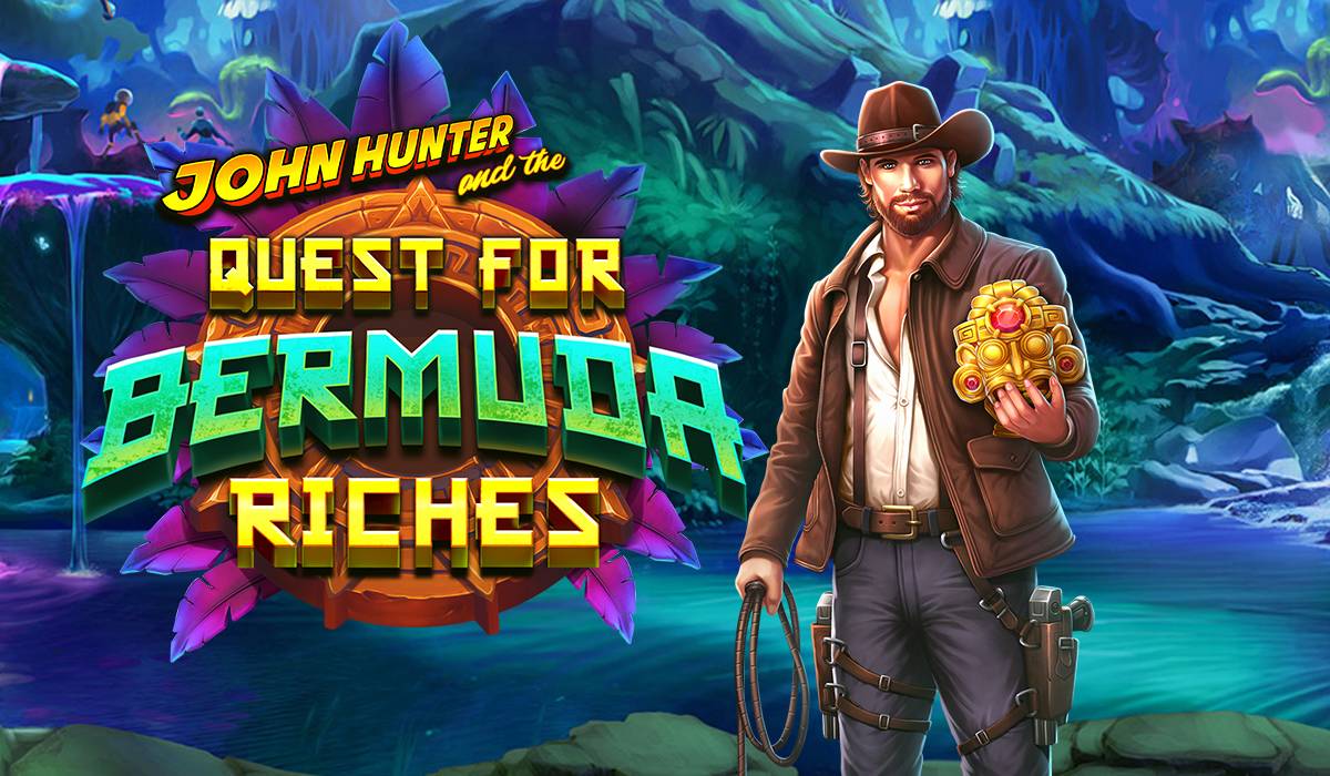 Juhn Hunter and the Quest for Bermuda Riches-pragmatic play-onine casino bonus-istraživač-logotip igre