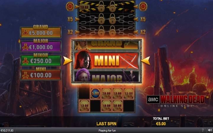 Mini džekpot-online casino bonus-kockanje-the walking dead