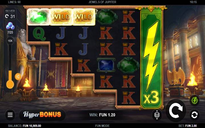 Džoker-online casino bonus-jewels of jupiter-dobitna kombinacija