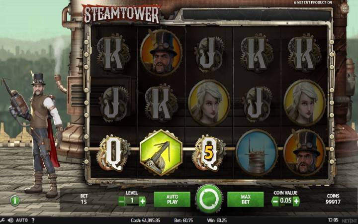 Džoker-steam p-tower-online casino bonus-NetEnt