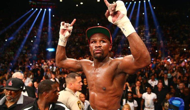 Flojd Mejvejder-boks-ring-online casino bonus-šampion