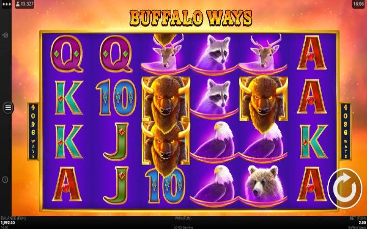 Buffalo Ways-online casino bonus-jelen-rakun-microgaming