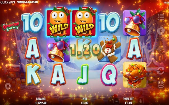 Respin Bonus-online casino bonus- spinions x mas party-quickspin