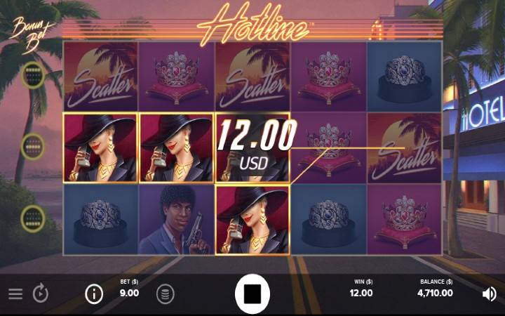 Bono de casino en línea Scatter - Línea directa de NetEnt