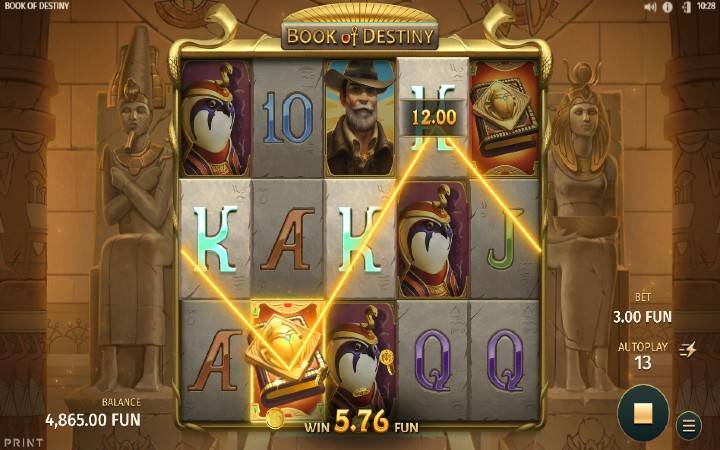 Džoker-online casino bonus-book of destiny-relax