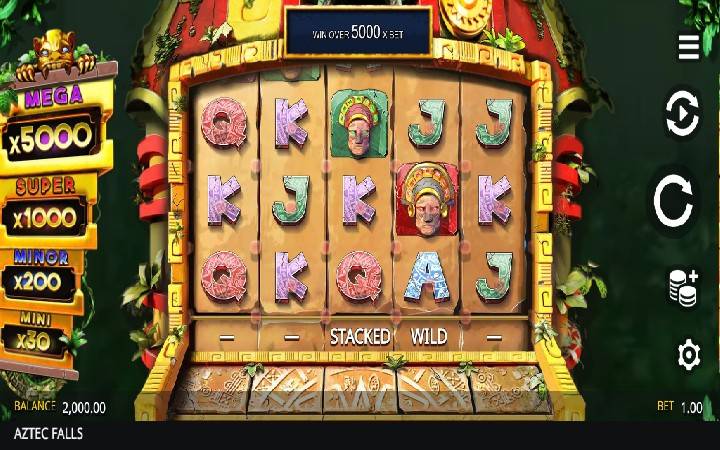 Aztec Falls Online Casino Bonus