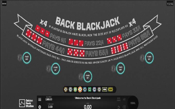 Back Blackjack Online Casino Bonus