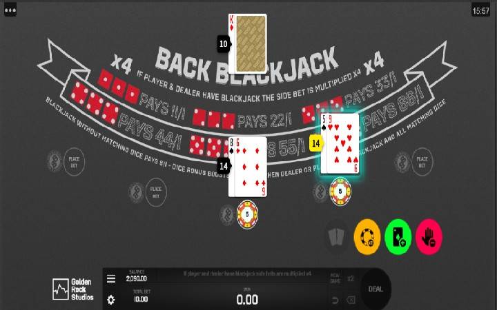 Back Blackjack Online Casino Bonus
