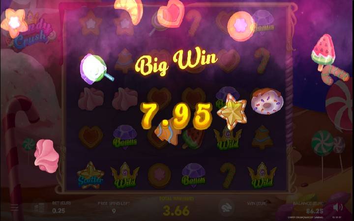 The Candy Crush Online Casino Bonus