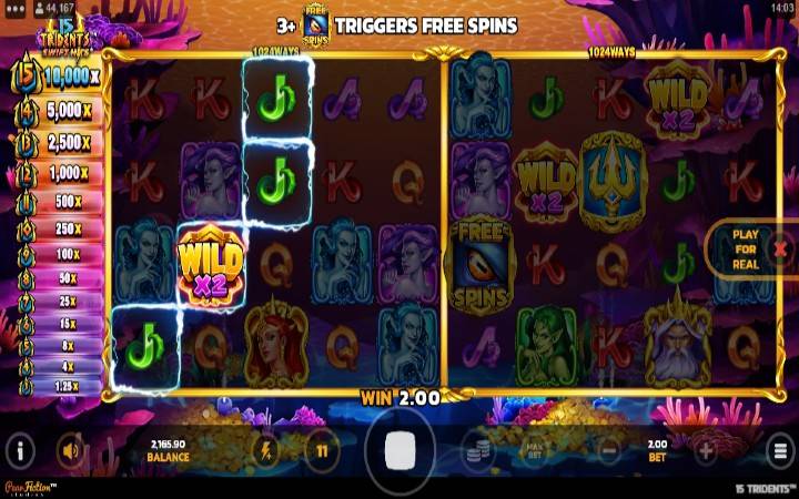 džoker-množilac-15 tridents-online casino bonus