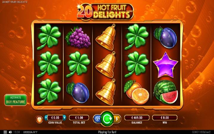 20 Hot Fruit Delights-online casino bonus-Game Art