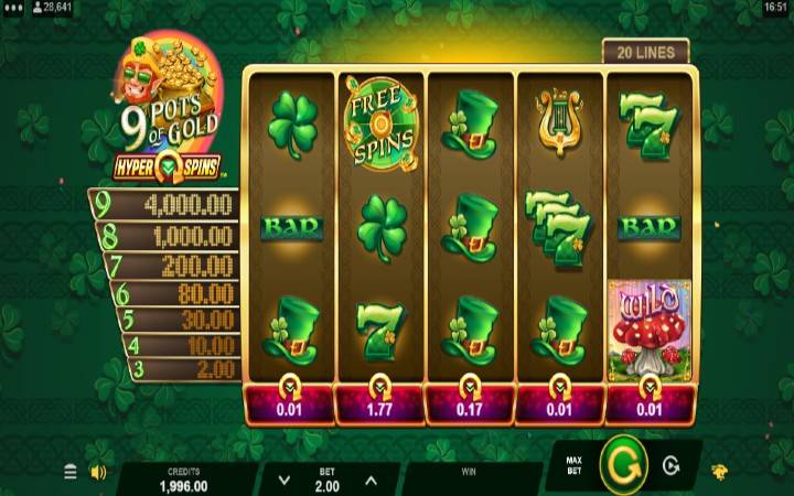 9 Pots of Gold Hyperspins-online casino bonus-microgaming