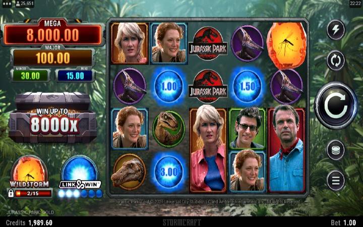 Jurassic Park Gold-online casino bonus-microgaming